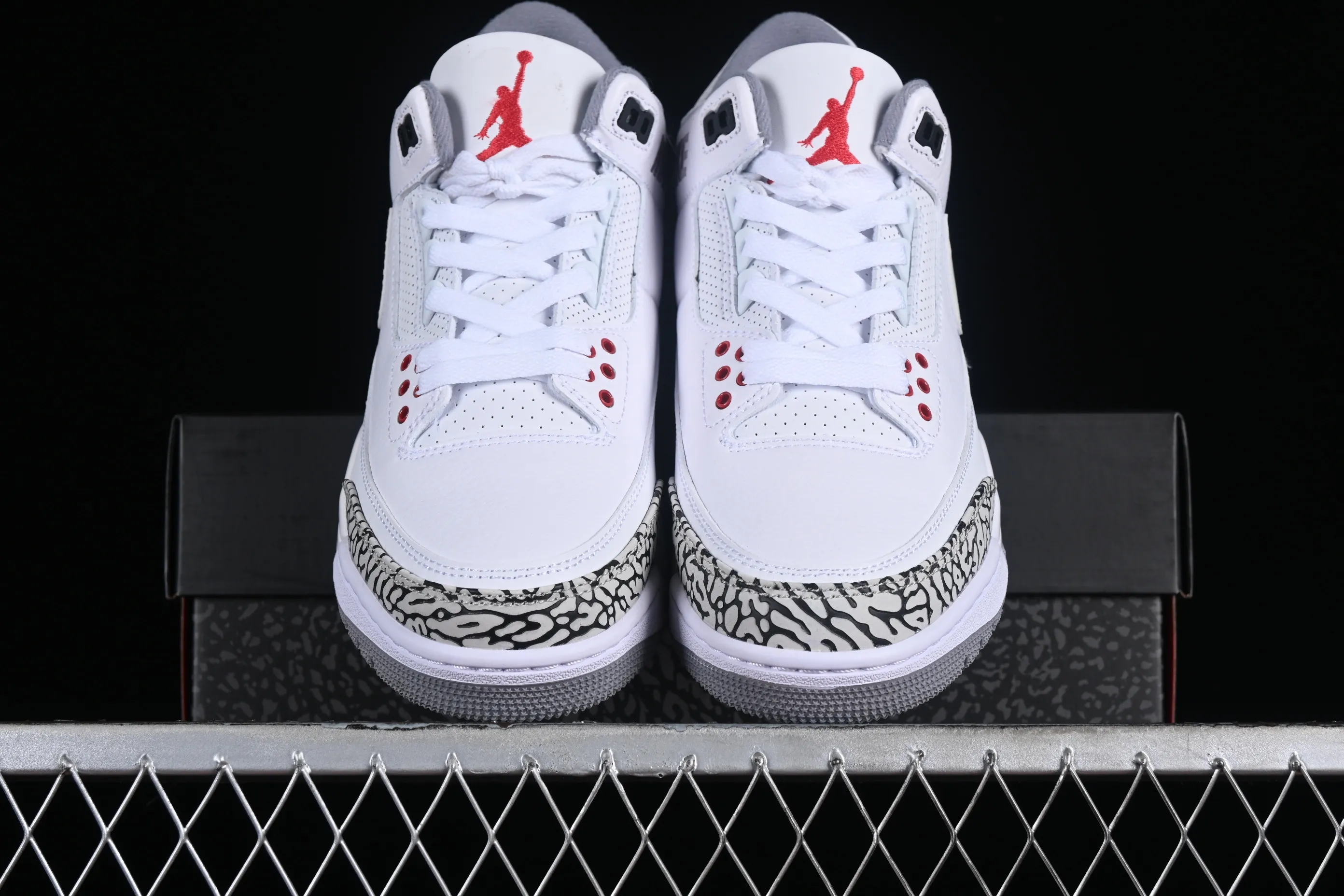 All categories Air Jordan Jordan series basketball shoes Air Jordan 3 Air Jordan 3 "Tinker Hatfield" AJ3 Joe 3 manuscript white cement hook AV6683-160